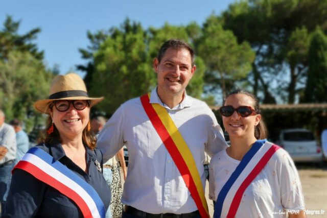 Claire de Causans • Cyril Juglaret, élue ville d'Arles, Transport, Conseiller communautaire • Sybille Laugier-Serisanis, élue ville d'Arles, Sport et festivités