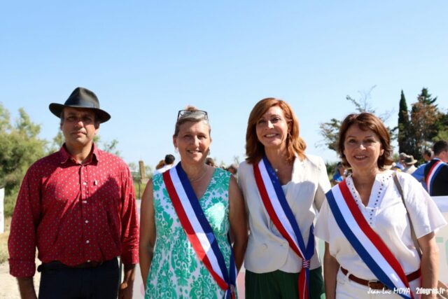 Florent Chapelle, Isabelle Susini Charnoz, Séverine Dellanegra, Mireille Jouve, Sénatrice des Bouches-du-Rhône
