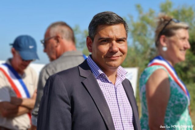 Jérémie Becciu, maire de Boulbon