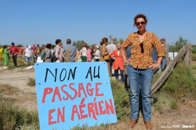 Laure Vadon, Association des riverains de l'Etang du Vaccarès