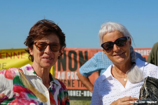 Laurence Lescene, Françoise Giaccobe - Collectif des Riverains de Pont-de-Crau