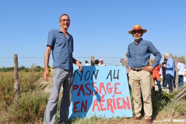 Luc Perrin (ASTA) • Cyril Mares, Président du syndicat des Costières de Nîmes