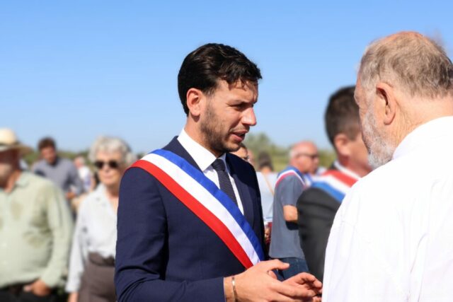 Nelson Chaudon, maire de Beaucaire, Président de la CCBTA