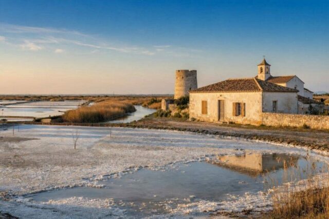 Camargue chevaux Mas