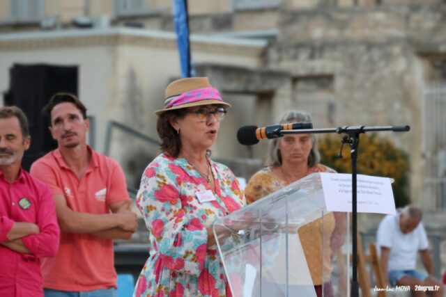 THT Rassemblement du 19.09.26 – Carole Guintoli © Jean-Luc Moya • 2 Degrés Communication